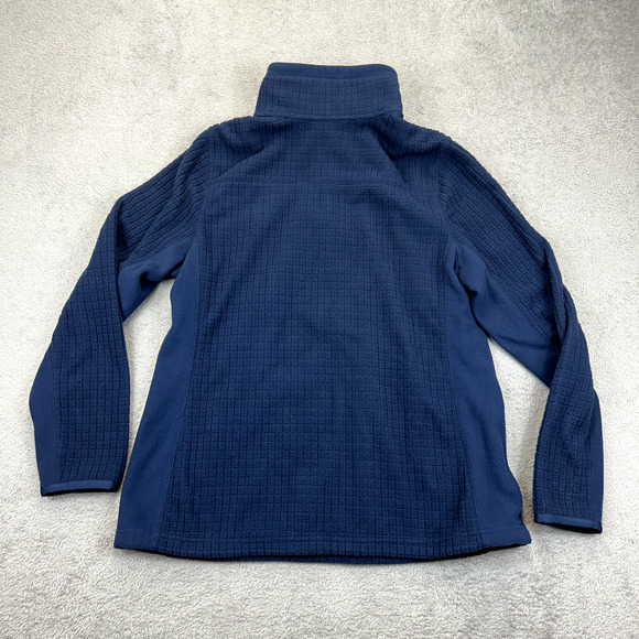 LL Bean Mountain Classic Windproof Fleece 1/4 Zip Jacket Womens L Blue Gorpcore - Picture 7 of 7